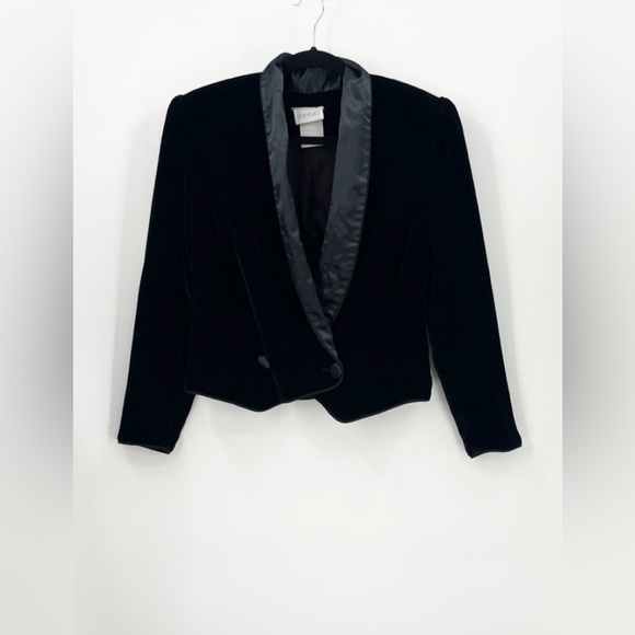 Vintage DOMINATO Velvet Blazer - Picture 2 of 4